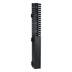 PANDUIT CWMPV2440 Organizador Vertical IN-Cabinet Sencillo (Solo Frontal) Para Uso Con Gabinetes Panduit Montaje Lateral en Riel de Rack 40 UR 1.95 in de Ancho Color Negro