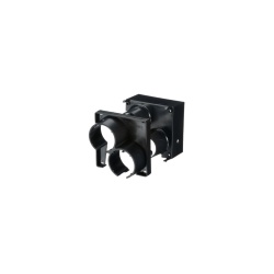 PANDUIT FIDT4X4LBL Tapa con 2 Salida a Tubo Corrugado de 1.5in (38mm) Para uso con Canaletas 4X4 FiberRunner? Color Negro - Img 3