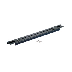 PANDUIT FR12TB58 Soporte de Montaje a Techo Tipo Trapecio para Canaletas FiberRunner 12X4 Uso con Varilla Roscada de 5/8" Color Negro