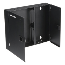 PANDUIT FWME2 Caja de Conexion de Fibra Optica Para Montaje en Pared Acepta 2 Placas FAP o FMP Hasta 48 Fibras Color Negro - Img 3