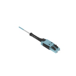 PANDUIT FZ2RLU1U1ONM003 Jumper de Fibra Optica Multimodo 50/125 OM4 LC-LC Uniboot Duplex LSZH Color Aqua 3 Metros (9.84 Pies)