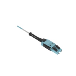 PANDUIT FZ2RLU1U1ONM005 Jumper de Fibra Óptica / Multimodo OM4 50/125 / LC-LC Uniboot Duplex / LSZH / 5 m (16.4 ft) / Color Aqua