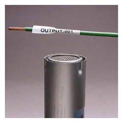 PANDUIT H100X034H1C Etiqueta Termorretráctil / 8.6 mm (0.34 in) / 2.4 m (7.87 ft) / Poliolefina / 18-12 AWG / Blanco