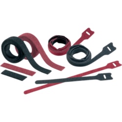 PANDUIT HLSP15S-X0 Cincho de Sujeción Hook and Loop Plus para Montaje con Tornillo 152 mm, Bolsa c/10 pzas.