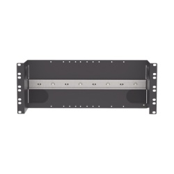 PANDUIT IABDIN4 Soporte Industrial Para Instalar Equipos de Montaje en Riel DIN Para Racks o Gabinetes Estandar de 19in de 4UR Color Negro