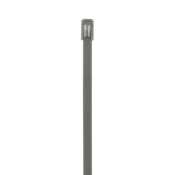 PANDUIT MLT1S-CP Cincho PanSteel de Acero Inoxidable Tipo 304 127mm largo x 4.6mm ancho Color Metalico Paquete de 100pz