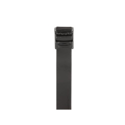 PANDUIT MSC8W50T15-L6 Cincho de Acero Inoxidable 316L con Recubrimiento en Nylon 11 780 mm largo x 12.7mm ancho Color Negro Uso Interior/Exterior Paquete de 50pz