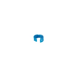 PANDUIT PCBANDBU-Q Kit de 25 Clips de Identificacion Para Patch Cords Compatible con Diametros de 4.7 a 7.8 mm (0.19 a 0.31 Pulgadas) Color Azul