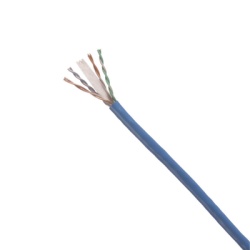 PANDUIT PUP6C04BU-F Bobina de Cable UTP 305 m. de Cobre TX6000? PanNet Azul Categoria 6 Mejorado (23 AWG) CMP (Plenum) de 4 pares