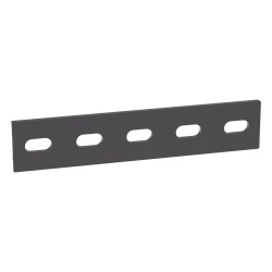 PANDUIT PWBSPL5BL Kit de 12 Piezas de Barra de Empalme de 5 Orificios Para Fabricacion de Curvas con Charola Wire Basket en Campo Color Negro