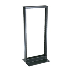 PANDUIT R2P48 Rack de Dos Postes Estandar de 19 in Rieles Numerados y Roscados #12-24 Fabricado en Aluminio 24 Unidades de Rack Color Negro