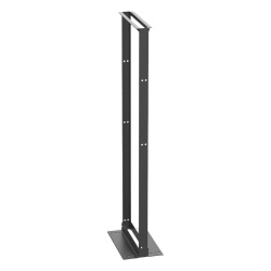 PANDUIT R2PS Rack de Dos Postes Estandar de 19 in Rieles Numerados y Roscados #12-24 Fabricado en Acero 45 Unidades de Rack Color Negro - Img 4