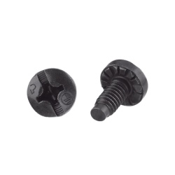 PANDUIT RGTBS-C Tornillo de Union a Tierra Con Formacion de Rosca #12-24 x 1/2 Color Negro Bolsa de 100 Piezas