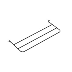 PANDUIT SRB19MDBL Barra para Aliviar Tension o Peso Atras de Patch Panel Extendida de 7 Pulgadas Color Negro