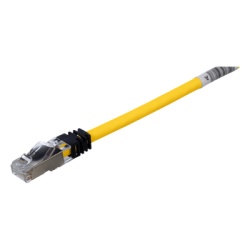PANDUIT STP6X3MYL Patch Cord Cat6A Blindado S/FTP CM/LS0H 3 Metros Color Amarillo