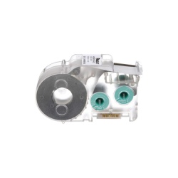 PANDUIT T038X000VXC-BK Casete de Etiqueta de Vinilo de Cinta Continua Color Negro Sobre Amarillo Uso Interior/Exterior 9.65 mm de Ancho x 7.6 Metros (24.93 Pies) de Largo