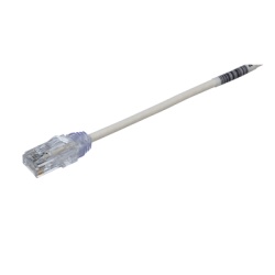 PANDUIT UTP28SP15 Cable de Parcheo TX6 UTP Cat6 Diametro Reducido (28AWG) Color Blanco Mate 4.57 Metros (15 Pies)