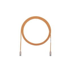 PANDUIT UTP28SP3OR Cable de Parcheo TX6 UTP Cat6 Diametro Reducido (28AWG) Color Naranja 0.91 Metros (3 Pies)