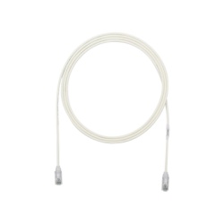 PANDUIT UTP28SP5 Cable de Parcheo TX6 UTP Cat6 Diametro Reducido (28AWG) Color Blanco Mate 1.52 Metros (5 Pies)