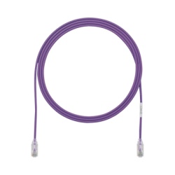 PANDUIT UTP28SP5VL Cable de Parcheo TX6 UTP Cat6 Diametro Reducido (28AWG) Color Violeta 1.52 Metros (5 Pies)