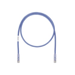 PANDUIT UTP6AX14BU Cable de Parcheo UTP Cat6A 24 AWG CM Color Azul 4.27 Metros (14 Pies)