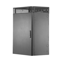 PANDUIT WME9BL Gabinete de Montaje en Pared TrueEdge? Con 9 UR para Equipo Activo y 9 UR para Paneles de Parcheo Fabricado en Acero Color Negro