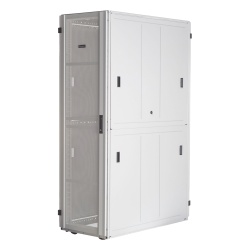 PANDUIT XGL84212W Gabinete FlexFusion? XGL (Light) para Centros de Datos 42 UR 800 mm de Ancho 1070 mm de Profundidad Fabricado en Acero Color Blanco
