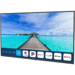 PEERLESS NT653 Smart TV para Exteriores / 65 Pulgadas / 4K UHD / 500 Nits / IP54 / webOS / VESA 300x200 / Soporte Inclinado Incluido