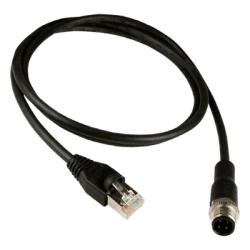 PLANET CB-M12D4MRJ-1000 Cable Ethernet M12 Macho a RJ45 de 4 pines con Codificacion D (10 metros)