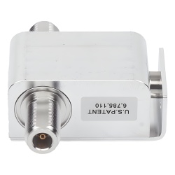 POLYPHASER VHF-50-HN Protector Coaxial RF Banda Ancha / 100-512 MHz / 750W / Conectores N Hembra / Para Combinadores