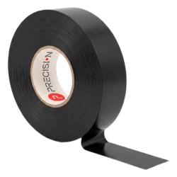PRECISION PST-C050-04 Cinta de aislar de alto rendimiento / Espesor 0.18 mm / Ancho 19 mm / 20 m de Largo / Instalaciones electricas y mantenimiento / Color Negro - Img 2