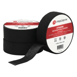 PRECISION PST-C050-05 Cinta Automotriz de Fieltro PET / Espesor 0.28 mm / Ancho 19 mm / 18 m de Largo / Aplicaciones de proteccion mecanica avanzada y reduccion de vibraciones en cableado / Color Negr