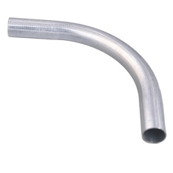 PRECISION PST-ES-86 Codo de 2" ( 51 mm) para Tubo Pared Delgada (EMT) / Galvanizado / Etiqueta Verde.