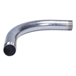 PRECISION PST-IEL-125 Codo de 1 1/4" ( 32 mm) para Tubo Pared Gruesa (IMC) / Galvanizado / Etiqueta Amarilla.