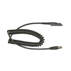PRYME MC-EM20 Cable para auricular HDS-EMb con atenuacion de ruido para radios Icom IC-F9011 IC-F9021 IC-F4261 IC-F3261 IC-4263DT