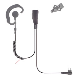 PRYME SPM-303EB MICROFONO DE SOLAPA ESTILO GANCHO P/ MOTOROLA GP300/ SP50/ P1225/ PRO3150/ EP450/ EP350/ MAG ONE/ RDU2020/XV2600. HYT TC-500/ 518/ 600/ 610/ 620/ 700/ 1600/ 700EX.