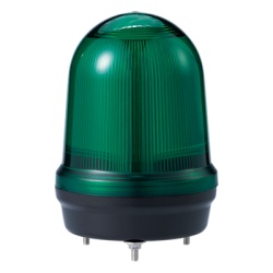 QLIGHT MFL125-012024-G LED con patrones fijo/intermitente estroboscopico y simulacion rotatorio Color Verde de 12-24 VCD