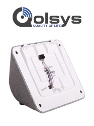 QOLSYS QLS1200001 QOLSYS IQBASE - Base con Bocina para Panel Qolsys IQ Panel 4