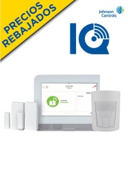 QOLSYS QLS2480013 QOLSYS IQ4HUB POWER MANAGE PACK - Paquete que contiene Sistema de Alarma IQ4 HUB autocontenido con pantalla tactil de 7" 1 sensor PIR inalambrico PGP9914 y 2 sensores magneticos in