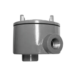 RAWELT GRB-0446 Caja con Tapa Tipo GRB de 3/4" (19 mm) / Caja a Prueba de Explosion / Para Areas Peligrosas con Tapa / Libre de Cobre.
