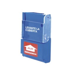 RCI - DORMAKABA 904PB Estacion manual de Emergencia / Policarbonato Alta Resistencia / 2 Anos Garantia