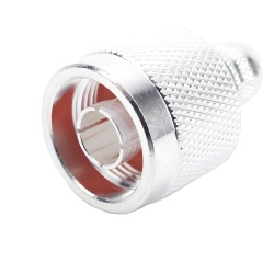 RF INDUSTRIES LTD RFN-1006-3F Conector N Macho de Anillo Plegable en Cables con Conductor Central AWG-11 o 13 tipo RG-8/U (BELDEN 8237) RG213/U (8267) RG214 (8268).