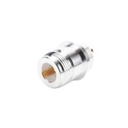 RF INDUSTRIES LTD RFN-1022-1 Conector N Hembra para Montaje Frontal en Panel Doble D Plano Plata/ Oro/ Teflon.