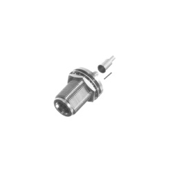 RF INDUSTRIES LTD RFN-1022-8C1 Conector N Hembra de Anillo para Chasis en 2D-Plano para cable RG-142/U.