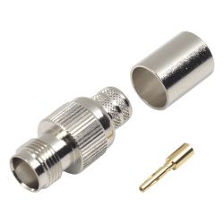 RF INDUSTRIES LTD RFT-1216-I Conector TNC Hembra para 9913 7810A 8214 CNT-400 RG8/U-SYS RFLASH-1113.
