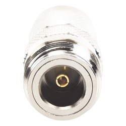 RF INDUSTRIES LTD RFT-1234 Adaptador en Linea de Conector TNC Macho a N Hembra Niquel/ Oro/ Teflon.