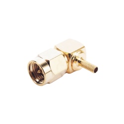 RF INDUSTRIES LTD RSA-3010-1B Conector SMA Macho en Angulo Recto Para RG-174/U Grupo B Oro/ Oro/ Teflon.