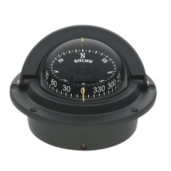 RITCHIE F-83 Brujula de Navegacion Maritima Ritchie F-83 / Montaje Flush / CombiDial 3" (76 mm) / Iluminacion NiteVu Verde / DirectiveForce Magnets / Construccion Compuesta Alta Temperatura / 100% Rep