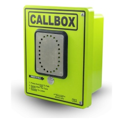 RITRON RQX427HD Callbox HD Series / Intercomunicador Bidireccional / 800mW-2W Potencia Transmision / Audio Ajustable / Enclosure Fibra de Vidrio / Vandal-Resistente / IP65 / Mensajes de Voz Grabables