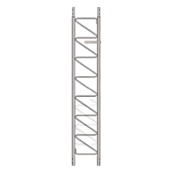 ROHN 25G Seccion de Torre ROHN cara de 12.5" y 3.05 m (10 pies) de Altura. Galvanizado en caliente.